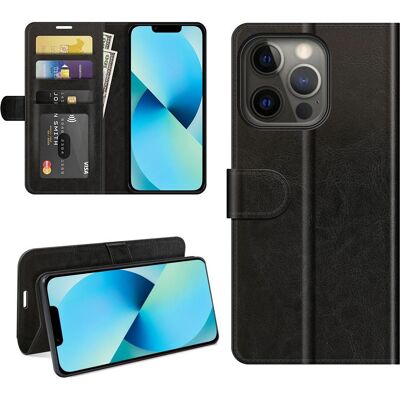 SiGN Étui portefeuille pour iPhone 13 Pro Max - Noir (Apple iPhone 13 Pro Max), Coque pour téléphone portable, Noir - Publicité SiGN Étui portefeuille pour iPhone 13 Pro Max - Noir (Apple iPhone 13 Pro Max), Coque pour téléphone portable, Noir - Publicité