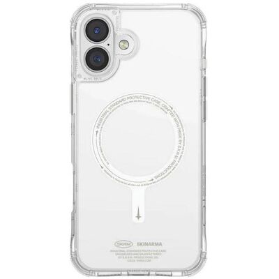 Coque de charge magnétique verte Niteglow pour iPhone 16 6.1" - Publicité Coque de charge magnétique verte Niteglow pour iPhone 16 6.1" - Publicité