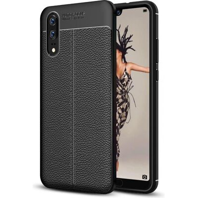Screenguard Huawei P20 Housse en cuir Design TPU Cover (Huawei P20), Coque pour téléphone portable, Noir - Publicité Screenguard Huawei P20 Housse en cuir Design TPU Cover (Huawei P20), Coque pour téléphone portable, Noir - Publicité