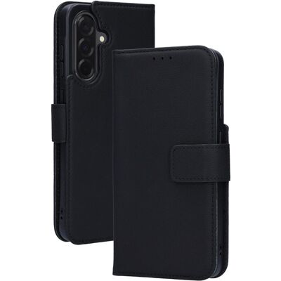 Mobiparts Leather Wallet Case Samsung Galaxy A36 Black (Samsung Galaxy A36), Coque pour téléphone portable, Noir - Publicité Mobiparts Leather Wallet Case Samsung Galaxy A36 Black (Samsung Galaxy A36), Coque pour téléphone portable, Noir - Publicité