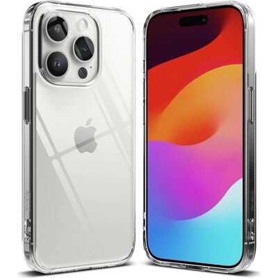 Ringke - Fusion - iPhone 15 Pro Max - Clear (Apple iPhone 15 Pro Max), Coque pour téléphone portable, Transparent - Publicité Ringke - Fusion - iPhone 15 Pro Max - Clear (Apple iPhone 15 Pro Max), Coque pour téléphone portable, Transparent - Publicité
