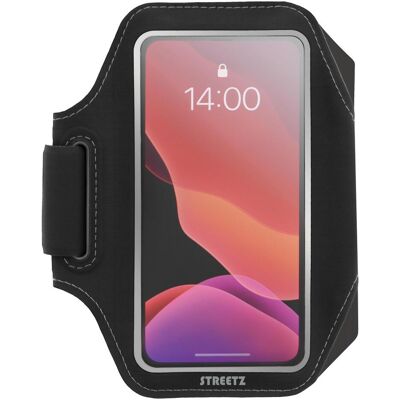 Streetz plonas sportinis dėklas, iki 6.5" telefonams, juodas SPO-002, Brassard pour smartphone, Noir - Publicité Streetz plonas sportinis dėklas, iki 6.5" telefonams, juodas SPO-002, Brassard pour smartphone, Noir - Publicité
