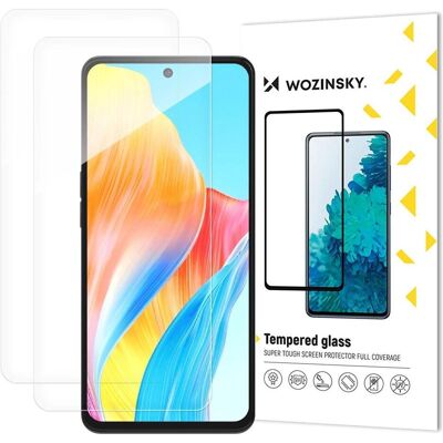 Wozinsky Tempered Glass für Xiaomi Redmi Note 14S, 2er-Pack (2 pcs, Xiaomi Redmi Note 14), Téléphone portable : film de protection, Transparent - Publicité Wozinsky Tempered Glass für Xiaomi Redmi Note 14S, 2er-Pack (2 pcs, Xiaomi Redmi Note 14), Téléphone portable : film de protection, Transparent - Publicité
