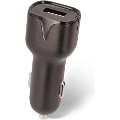 Maxlife Chargeur de voiture Fast Charge 2.1A, Adaptateur pour véhicule, Noir - Publicité Maxlife Chargeur de voiture Fast Charge 2.1A, Adaptateur pour véhicule, Noir - Publicité