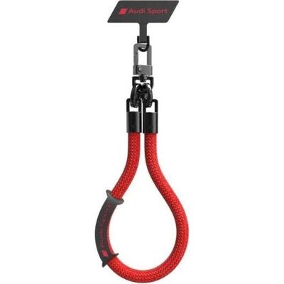 Lanière universelle pour téléphone Audi - 28cm Rouge - Accessoires - Publicité Lanière universelle pour téléphone Audi - 28cm Rouge - Accessoires - Publicité