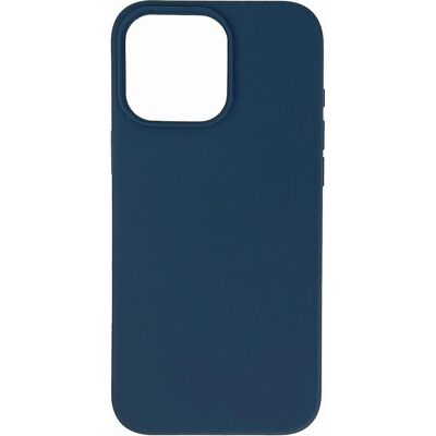Coque Hurtel iPhone 16 Pro - Bleu marine, MagSafe, Écologique - Publicité Coque Hurtel iPhone 16 Pro - Bleu marine, MagSafe, Écologique - Publicité