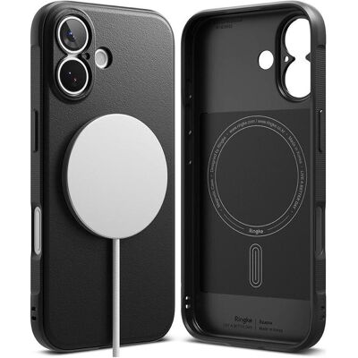 Ringke - Onyx MagSafe - iPhone 17 - Black (Apple iPhone 17), Coque pour téléphone portable, Noir - Publicité Ringke - Onyx MagSafe - iPhone 17 - Black (Apple iPhone 17), Coque pour téléphone portable, Noir - Publicité