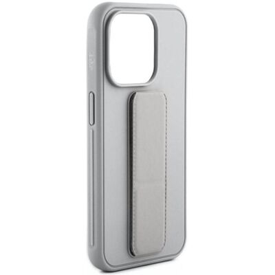 iLike iPhone 15 Plus étui en silicone avec support (Apple iPhone 15 Plus), Coque pour téléphone portable, Argent - Publicité iLike iPhone 15 Plus étui en silicone avec support (Apple iPhone 15 Plus), Coque pour téléphone portable, Argent - Publicité