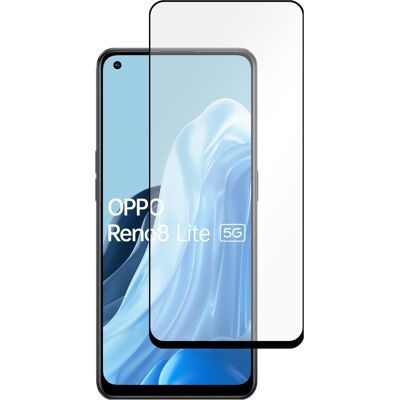 Just in Case Protecteur d'écran en verre trempé Edge To Edge Oppo Reno 8 Lite (1 pcs, Oppo Reno8 Lite), Téléphone portable : film de protection, Transparent - Publicité Just in Case Protecteur d'écran en verre trempé Edge To Edge Oppo Reno 8 Lite (1 pcs, Oppo Reno8 Lite), Téléphone portable : film de protection, Transparent - Publicité