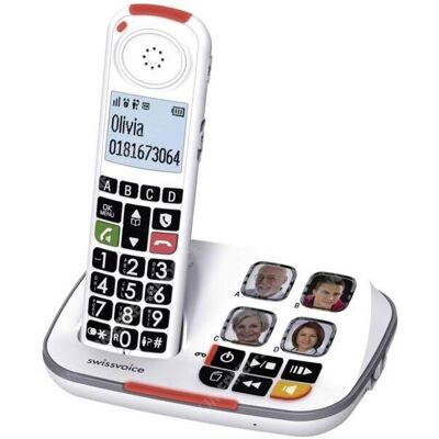 Swissvoice Xtra 2355, Téléphone, Blanc - Publicité Swissvoice Xtra 2355, Téléphone, Blanc - Publicité