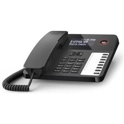 Siemens Gigaset DESK 600 - Téléphone de Bureau - Noir - Publicité Siemens Gigaset DESK 600 - Téléphone de Bureau - Noir - Publicité