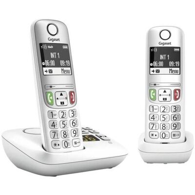 Siemens Gigaset A605A Duo Téléphones sans fil avec Répondeur - Publicité Siemens Gigaset A605A Duo Téléphones sans fil avec Répondeur - Publicité
