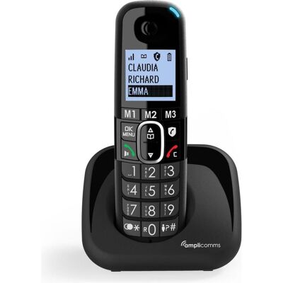 amplicom BigTel 1500 EU, Téléphone, Noir - Publicité amplicom BigTel 1500 EU, Téléphone, Noir - Publicité