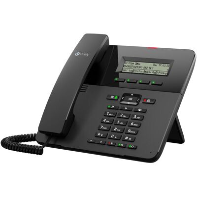 Unify Téléphone de bureau Openscape CP210, Téléphone, Noir - Publicité Unify Téléphone de bureau Openscape CP210, Téléphone, Noir - Publicité