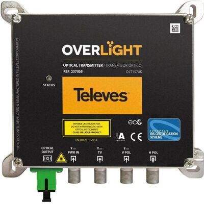 Televes OLT1570K, Parabole : accessoires, Noir - Publicité Televes OLT1570K, Parabole : accessoires, Noir - Publicité