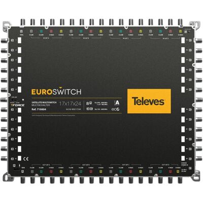 Televes MSE1724K (Multi commutateur), Parabole : accessoires - Publicité Televes MSE1724K (Multi commutateur), Parabole : accessoires - Publicité