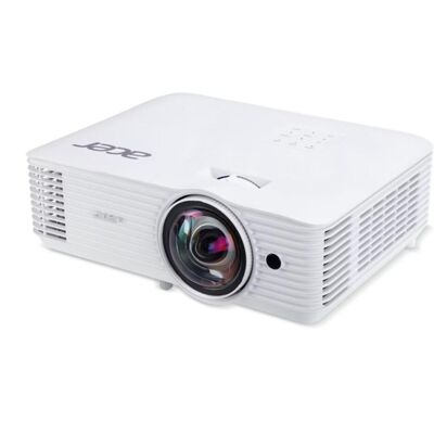 Acer Projektor S1287n,ShortThrow,1024x768,4000ANSI,VGA,HDMI,RJ45,REPRO,5000h,LAN,White (XGA, 4000 lm, 0.62:1), Projecteur, Blanc - Publicité Acer Projektor S1287n,ShortThrow,1024x768,4000ANSI,VGA,HDMI,RJ45,REPRO,5000h,LAN,White (XGA, 4000 lm, 0.62:1), Projecteur, Blanc - Publicité