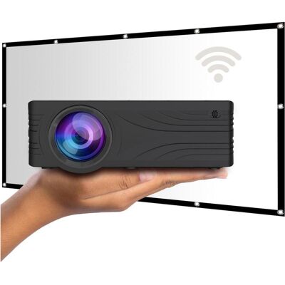 La Vague LV-HD240 Wi-Fi BUNDLE (HD, 2000 lm, 1.38:1), Projecteur, Noir - Publicité La Vague LV-HD240 Wi-Fi BUNDLE (HD, 2000 lm, 1.38:1), Projecteur, Noir - Publicité