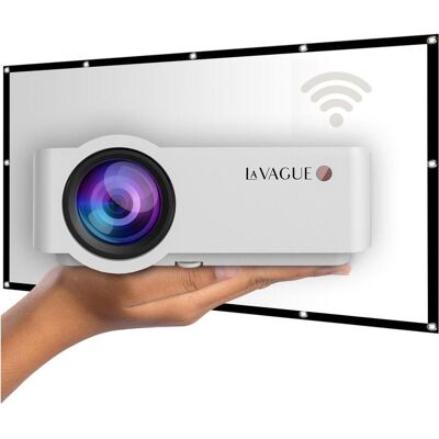 La Vague LV-HD340 Wi-Fi Bundle (HD, 2500 lm), Projecteur, Blanc - Publicité La Vague LV-HD340 Wi-Fi Bundle (HD, 2500 lm), Projecteur, Blanc - Publicité