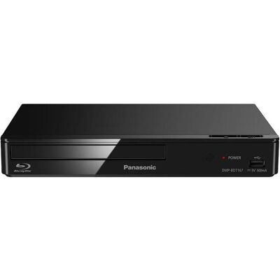 Panasonic DMP-BDT167AG (Lecteur Blu-ray), Lecteur Blu-ray + Lecteur DVD, Noir - Publicité Panasonic DMP-BDT167AG (Lecteur Blu-ray), Lecteur Blu-ray + Lecteur DVD, Noir - Publicité