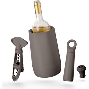 Vacu Vin, Vin : accessoires, Weinset Host Graphite 4-teilig - Publicité Vacu Vin, Vin : accessoires, Weinset Host Graphite 4-teilig - Publicité
