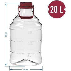 Browin, Vin : accessoires, Unbreakable Demijohn 20l Handle/Airoks - Publicité Browin, Vin : accessoires, Unbreakable Demijohn 20l Handle/Airoks - Publicité