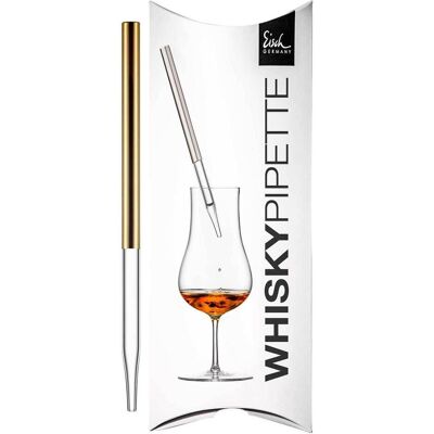 Eisch, Bar : accessoires, Gentleman Pipette à whisky or (Pierres à whisky) - Publicité Eisch, Bar : accessoires, Gentleman Pipette à whisky or (Pierres à whisky) - Publicité