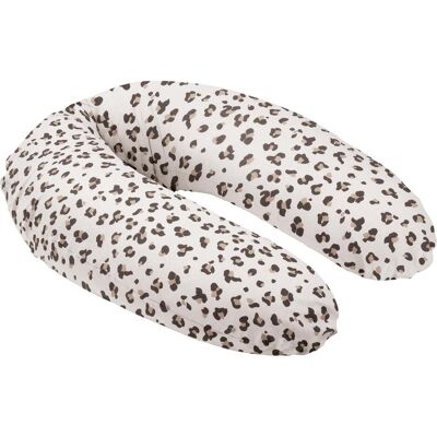 Doomoo, Coussin d'allaitement, Coussin d'Alimentation Buddy Léopard Crème (180 x 35 cm) - Publicité Doomoo, Coussin d'allaitement, Coussin d'Alimentation Buddy Léopard Crème (180 x 35 cm) - Publicité