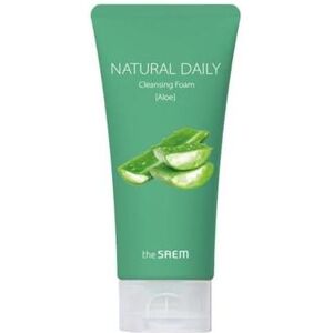 The Saem, Nettoyant pour le visage, Natural Daily Cleansing Foam Aloe 150ml (Mousse nettoyante, 150 ml) - Publicité The Saem, Nettoyant pour le visage, Natural Daily Cleansing Foam Aloe 150ml (Mousse nettoyante, 150 ml) - Publicité