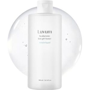 Luvum, Nettoyant pour le visage, Tonique à base d'hamamélis et acide hyaluronique pour pH bas - Publicité Luvum, Nettoyant pour le visage, Tonique à base d'hamamélis et acide hyaluronique pour pH bas - Publicité