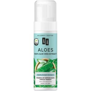Oceanic, Nettoyant pour le visage, Aa - Aloe 100% Aloe Vera Extract makeup remover and face wash foam 150ml (Mousse nettoyante, 150 ml) - Publicité Oceanic, Nettoyant pour le visage, Aa - Aloe 100% Aloe Vera Extract makeup remover and face wash foam 150ml (Mousse nettoyante, 150 ml) - Publicité