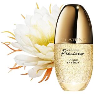 Clarins, Sérum visage, L'Huile en Serum Precious (30 ml) - Publicité Clarins, Sérum visage, L'Huile en Serum Precious (30 ml) - Publicité