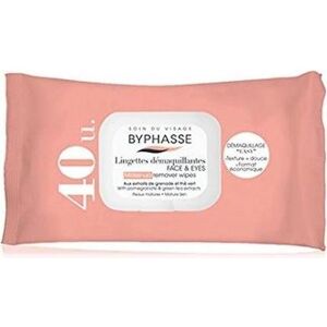Byphasse, Nettoyant pour le visage, 40 Lingettes démaquillantes Grenade et Thé vert (Lingettes nettoyantes pour le visage) - Publicité Byphasse, Nettoyant pour le visage, 40 Lingettes démaquillantes Grenade et Thé vert (Lingettes nettoyantes pour le visage) - Publicité