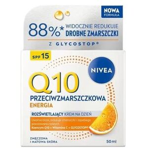 NIVEA, Sérum visage, Q10 Plus Energizing Antiwrinkle Day Cream Spf15 50ml (50 ml) - Publicité NIVEA, Sérum visage, Q10 Plus Energizing Antiwrinkle Day Cream Spf15 50ml (50 ml) - Publicité