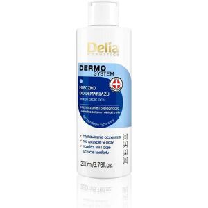 Delia Cosmetics, Nettoyant pour le visage, Démaquillant visage et yeux Dermo System Moisturizing Milk (Lait nettoyant, 200 ml) - Publicité Delia Cosmetics, Nettoyant pour le visage, Démaquillant visage et yeux Dermo System Moisturizing Milk (Lait nettoyant, 200 ml) - Publicité