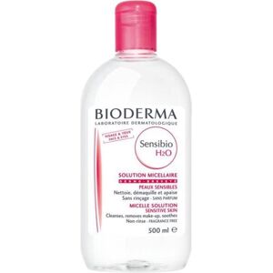 Bioderma, Nettoyant pour le visage, Sensibio H2O Solution Micellaire Lotion Apaisante (Lait nettoyant, 500 ml) - Publicité Bioderma, Nettoyant pour le visage, Sensibio H2O Solution Micellaire Lotion Apaisante (Lait nettoyant, 500 ml) - Publicité