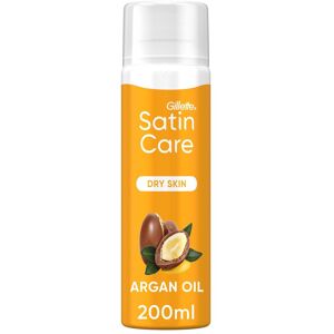 Gillette Mousse + gel à raser, Satin Care Gel Arganöl Rasiergel 200 ml (200 ml, Gel de rasage) - Publicité Gillette Mousse + gel à raser, Satin Care Gel Arganöl Rasiergel 200 ml (200 ml, Gel de rasage) - Publicité