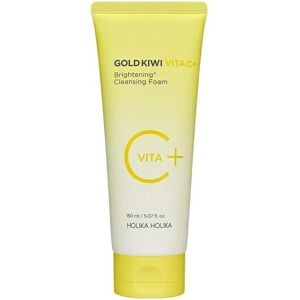 Holika Holika, Nettoyant pour le visage, Gold Kiwi Vita C Plus Aufhellender Reinigungsschaum Gesichtsreinigungsschaum 150 ml (Mousse nettoyante, 150 ml) - Publicité Holika Holika, Nettoyant pour le visage, Gold Kiwi Vita C Plus Aufhellender Reinigungsschaum Gesichtsreinigungsschaum 150 ml (Mousse nettoyante, 150 ml) - Publicité