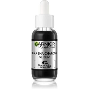 Garnier, Sérum visage, AHA + BHA + Charcoal (30 ml) - Publicité Garnier, Sérum visage, AHA + BHA + Charcoal (30 ml) - Publicité