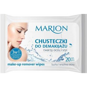 Marion, Nettoyant pour le visage, Visage. Lingettes démaquillantes pour les yeux et le cou pour un résultat sec et sensible 20Pcs (Lingettes nettoyantes pour le visage) - Publicité Marion, Nettoyant pour le visage, Visage. Lingettes démaquillantes pour les yeux et le cou pour un résultat sec et sensible 20Pcs (Lingettes nettoyantes pour le visage) - Publicité