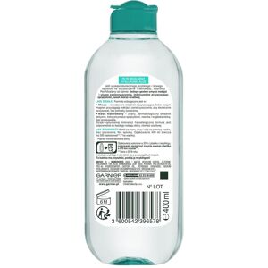 Garnier, Nettoyant pour le visage, Liquide micellaire Hyaluronic Aloe pour tous les types de peau 400ml (Tonique visage, 400 ml) - Publicité Garnier, Nettoyant pour le visage, Liquide micellaire Hyaluronic Aloe pour tous les types de peau 400ml (Tonique visage, 400 ml) - Publicité