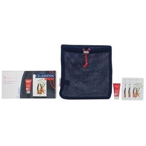 Clarins, Set cadeau beauté, Men 3 Piece Gift Set Energizing Gel 5ml Double Eye Serum 3ml Pouch (Kit de soins du visage) - Publicité Clarins, Set cadeau beauté, Men 3 Piece Gift Set Energizing Gel 5ml Double Eye Serum 3ml Pouch (Kit de soins du visage) - Publicité