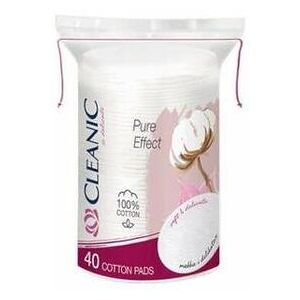Cleanic, Nettoyant pour le visage, Tampons cosmétiques ronds 40 pièces (Lingettes nettoyantes pour le visage) - Publicité Cleanic, Nettoyant pour le visage, Tampons cosmétiques ronds 40 pièces (Lingettes nettoyantes pour le visage) - Publicité