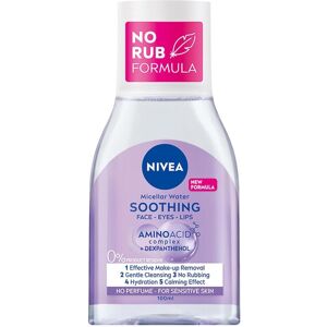 NIVEA, Nettoyant pour le visage, Beruhigendes Mizellenwasser (Micellar Water) 100 ml (Tonique visage, 100 ml) - Publicité NIVEA, Nettoyant pour le visage, Beruhigendes Mizellenwasser (Micellar Water) 100 ml (Tonique visage, 100 ml) - Publicité