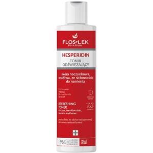 Floslek, Nettoyant pour le visage, Pharma Hesperidin Tonik odświeżający - skóra naczynkowa,wrażliwa ze skłonnością do rumienia (Tonique visage, 225 ml) - Publicité Floslek, Nettoyant pour le visage, Pharma Hesperidin Tonik odświeżający - skóra naczynkowa,wrażliwa ze skłonnością do rumienia (Tonique visage, 225 ml) - Publicité