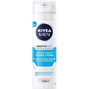 NIVEA MEN, Mousse + gel à raser, Men Sensitive Cool chłodząca pianka do golenia 200ml (200 ml) - Publicité NIVEA MEN, Mousse + gel à raser, Men Sensitive Cool chłodząca pianka do golenia 200ml (200 ml) - Publicité