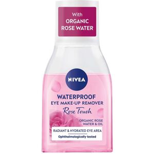 NIVEA, Nettoyant pour le visage, Rose Touch (wasserfester Augen-Make-up-Entferner) 100 ml (Lingettes nettoyantes pour le visage) - Publicité NIVEA, Nettoyant pour le visage, Rose Touch (wasserfester Augen-Make-up-Entferner) 100 ml (Lingettes nettoyantes pour le visage) - Publicité