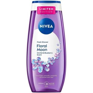 NIVEA, Gel douche, Gel Douche Fraîcheur Orchidée Lunaire Florale et Myrtille (250 ml) - Publicité NIVEA, Gel douche, Gel Douche Fraîcheur Orchidée Lunaire Florale et Myrtille (250 ml) - Publicité