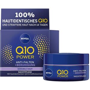NIVEA, Sérum visage, Q10 Crème de nuit anti-rides apaisante (50 ml) - Publicité NIVEA, Sérum visage, Q10 Crème de nuit anti-rides apaisante (50 ml) - Publicité