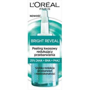 L'Oreal Paris Bright Reveal Acid Peeling Reducing Discoloration - Peeling visage - Publicité L'Oreal Paris Bright Reveal Acid Peeling Reducing Discoloration - Peeling visage - Publicité